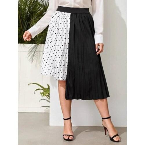 Shuaenls Women's Pleated Skirts