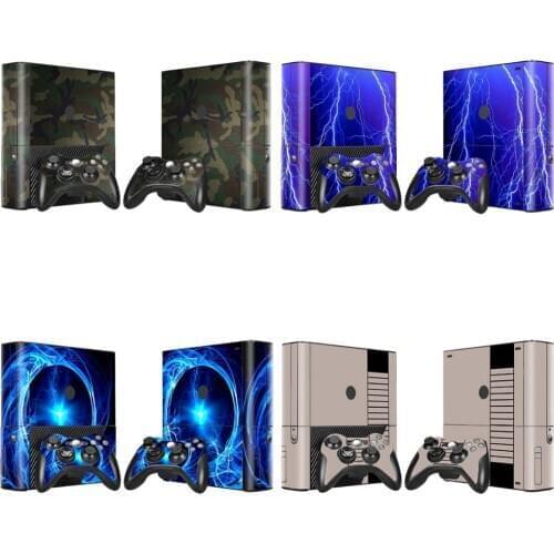 Sky design For Xbox 360 E Console and Controller Skins Stickers for Xbox360 E Vinyl skin sticker for xbox360 E skins
