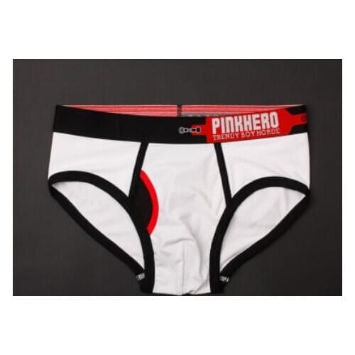 2020 Brand Pink Hero High Quality Men Sexy Underwear Boxers Cotton Boxer Pouch Wide Belt Boxer shorts Underpants Cueca Masculina