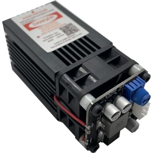 High Quality 15w Fixed Focus High Power Laser Metal PWM Adjustable Focus Engraving Machine Module Integrated Drive