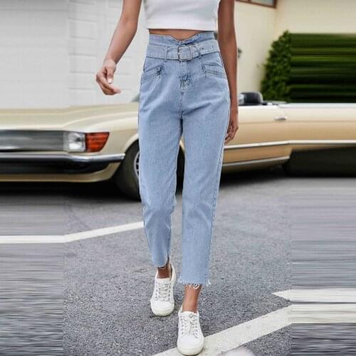 Womens Pants Mom Jeans Woman 2021 Zipper Baggy Oversize Loose Wide Denim Pants Fashion Fly High Waisted Straight Trousers