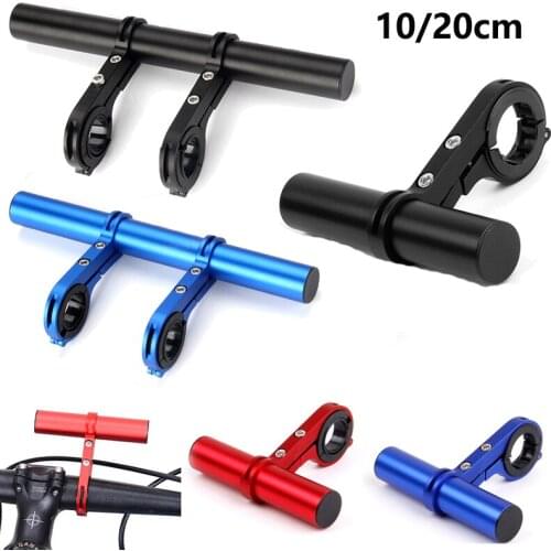 10/20cm Aluminum Bicycle Handlebar Extender Mount Mountain MTB BikeCycling Speedometer Headlight Bracket Lamp Holder Accessories