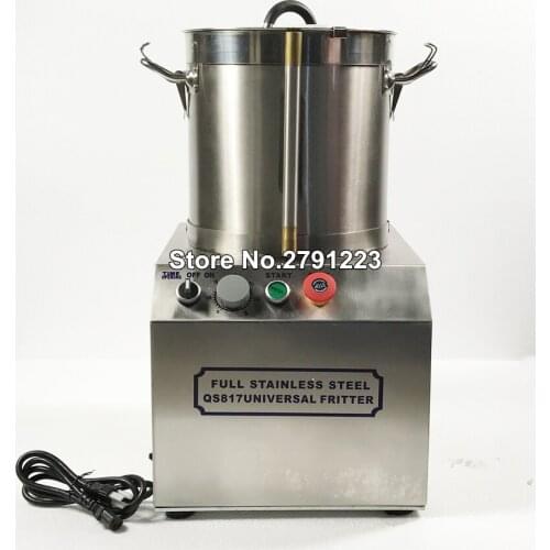 17L 1400r/h Commercial Home Electric Vegetable Fruit Meat Food Grinder Processor Crusher 110V/220V 1400W