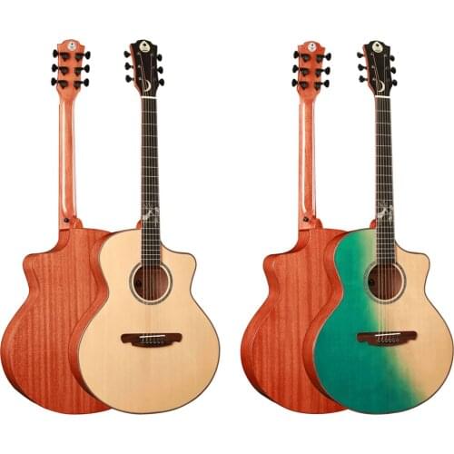 41 Inch Acoustic Guitar Spruce Mahogany JF Type Folk Guitar Rosewood Fretboard Concert Guitar for Beginners Adults AGT379