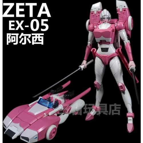 Free Shipping Zeta ZT Ex-05b Transformation Toy Diamond Pearl Paint MP Ratio Alcy G1 Female Autobots Toy