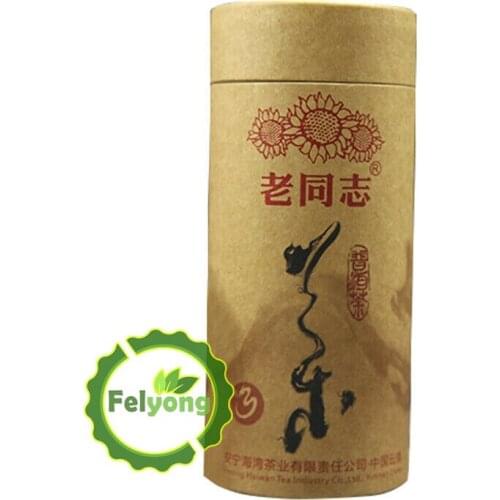 2017 Lao Tong Zhi Ripe Puer Chinese Tea Third Grade Yunnan Haiwan Shu Puer Chinese Tea 250g