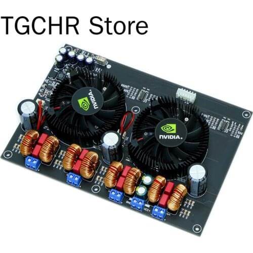 Tpa3255 Four Channel Digital Class D High Power Amplifier Board 300W * 4