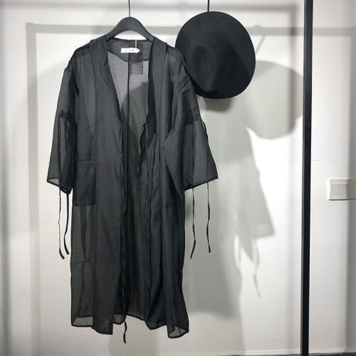 Owen seak Men Casual T Shirt Tops Mens Gothic High Street Wear Night Club Tops Tees Hip Hop Long Style Summer Tees T Shirt