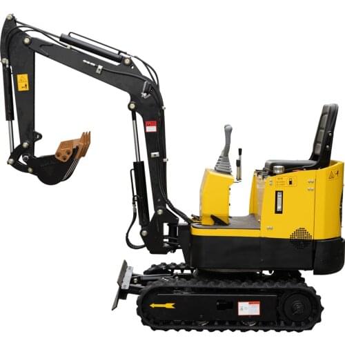 Hydraulic excavator mini excavators small crawler digger 1ton for sale Factory supplier