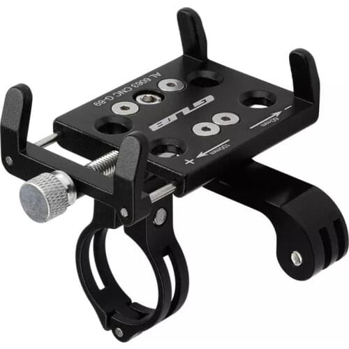 GUB G89 Mount Metal Phone Holder Universal Bike Handlebar Holder Stand for 4-6 Inch Phone / GPS / Action Camera Lamp holder