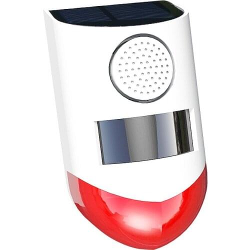 Infrared alarm Safety warning lights outdoor window-sensing alarm RF433 scare sound and light alarm dangerous intrusion alarm