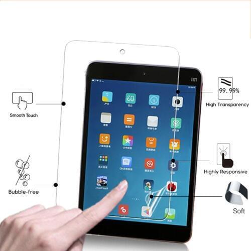 BEST Anti-fingerprint Clear glossy Screen Protector film For Xiaomi Mi Pad 2 7.9" Front HD LCD Screen Protective Films Low sales