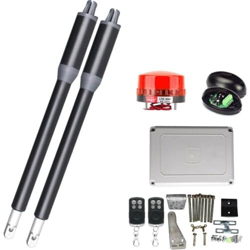 200Kg Automatic Double Leaf Door Opener Swing Gate Motor Kit Single Linear Actuator Operator Garage Courtyard Access Control