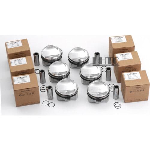 6x Φ84.51mm Φ22mm Pin STD Pistons & Rings Set For VW Touareg AUDI S4 A5 S5 A6 A7 A8 Q7 SQ5 3.0TFSI V6 DOHC 24V