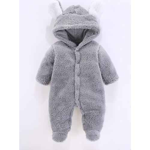 New Spring Autumn Baby Clothes Flannel Baby Boy Clothes Cartoon Animal Jumpsuit Baby Girl Rompers Baby Clothing Pajamas