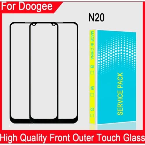 6.3" inch LCD Display Touch Panel Front Glass For Doogee N20 Touch Screen Digitizer Front Glass Replace