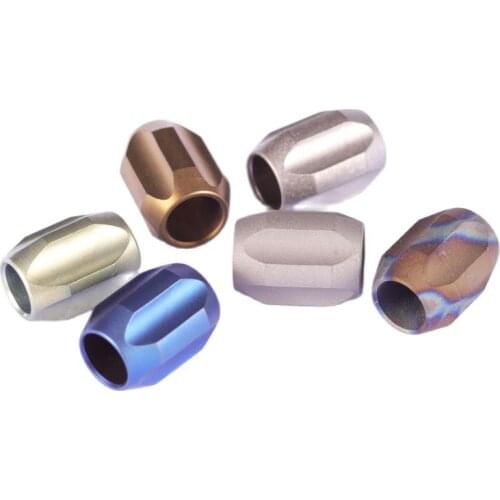 Titanium alloy knife pendant A style pendant umbrella rope pendant outdoor knife pendant