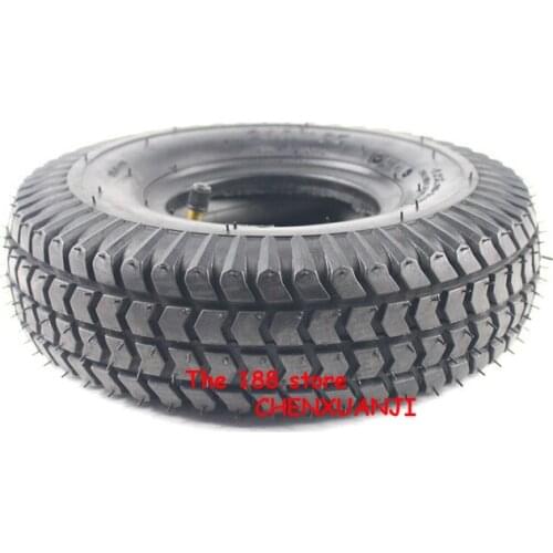 260x85 tire and inner tube 3.00-4 (10"x3", 260*85) Knobby Scooter, ATV and Go Kart Tire and Tube motor tire good quality