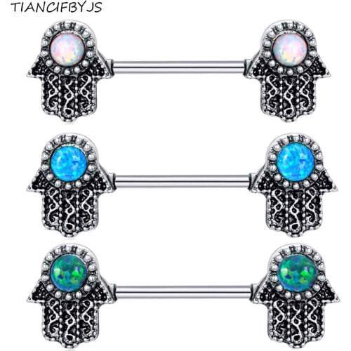 TICNCIFBYJS Mix 3 Colors 20pcs Finger Nipple Rings Barbell Surgical Steel Body jewelry Ear Helix Piercing Sexy Nipple Bar 20pcs