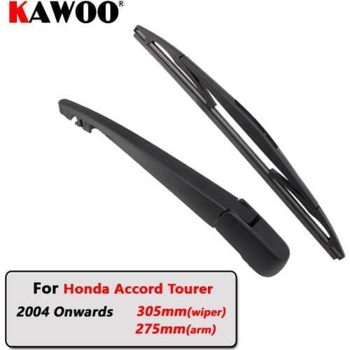 KAWOO Car Rear Wiper Blade Blades Back Window Wipers Arm For Honda Accord Tourer Hatchback (2004-) 305mm Car Accessories Styling