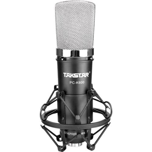 TOP Mic HOT High Quality Low Price Takstar PC-K600 Mini Version TS Recording Microphone Mic No Audio Cable Free shipping