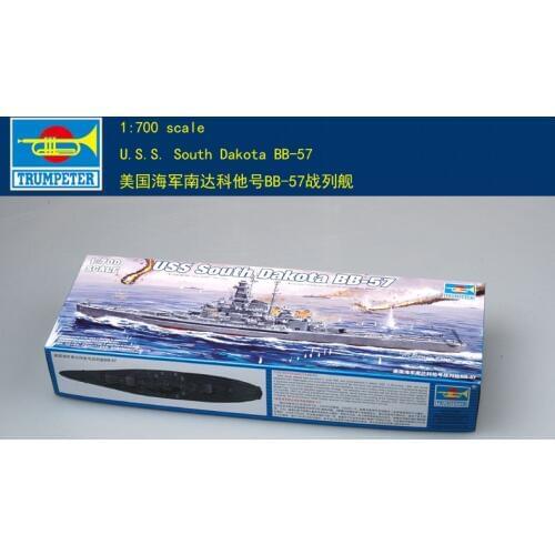 Trumpeter 1/700 05760 USS South Dakota BB-57