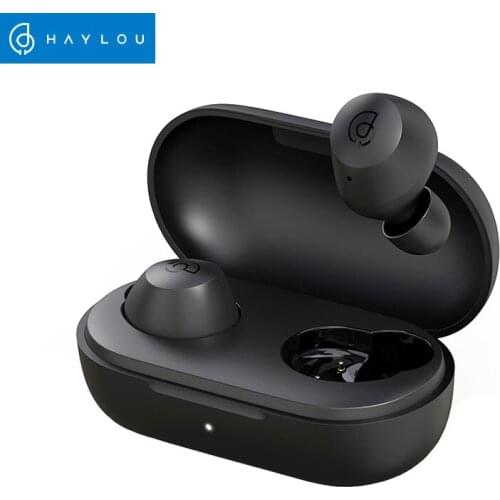 Haylou T16 Bluetooth Earphones CCAW Voice Coil HD Call Four Micphones Hybrid Active Noise Cancellation ANC True TWS Earphones