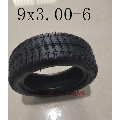 High quality 9X3.00-6 tubeless tyres 9*3.00-6 vacuum road tires for Electric scooter 6 inch wheel hub motor use tyres