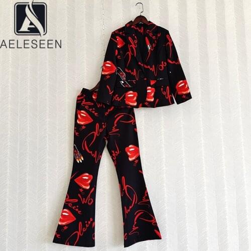 Женские брючные костюмы AELESEEN China At AliExpress