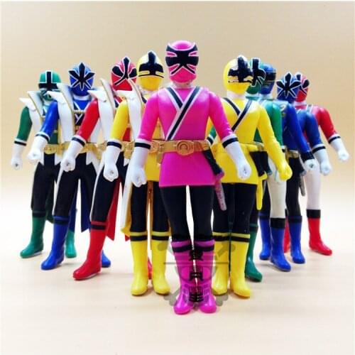 Bandai Genuine Super Sentai Series Ninja Sentai Zyuden Sentai Mahou Sentai Gogo Sentai Samurai Sentai Action Figure Model Toys
