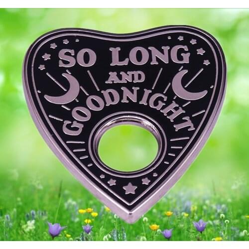 My Chemical Romance Helena Ouija board Planchette MCR Enamel Pin Three Cheers For Sweet Revenge Spirit Halloween Badge brooch