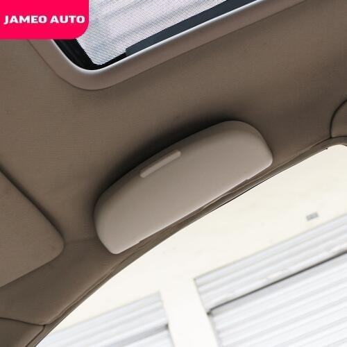 Jameo Auto Car Dedication Sunglasses Box Cases Storage Net Auto Upgrade Organizer Eyeglasses Protect Glass Case Auto Accessories