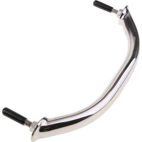 316 Stainless Steel 12'' Boat Polished Marine Grab Handle Handrail 304mm