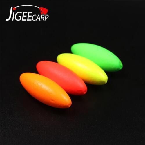 JIGEECARP 50pcs Fishing Bobber Float Catfish Fishing Rig Float Buoyancy EVA Saltwater Fishing Floats Fishing Accessory