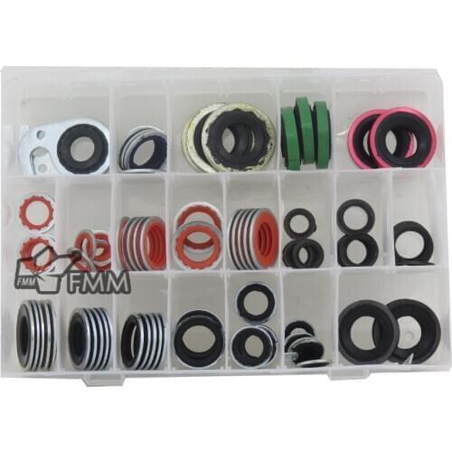 Compressor Washer Gasket Set for GM General Motors Cars Buick Chevrolet Cadillac Opel Repair Kit