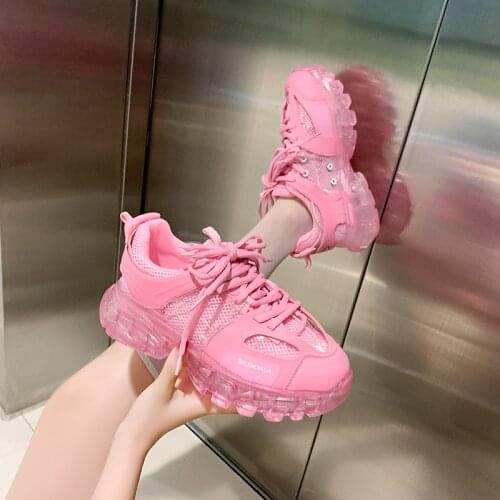 Fashion Hot Sale Cut-Outs Trifle Platform Leisure Shoes For Ladies Women Sport Sneakers