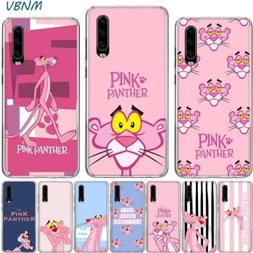 Pink Panther lovely Case For Huawei P40 P30 P20 Mate 40 30 20 10 P10 Pro+ lite P Smart 2020 Z Plus + 2019 2018