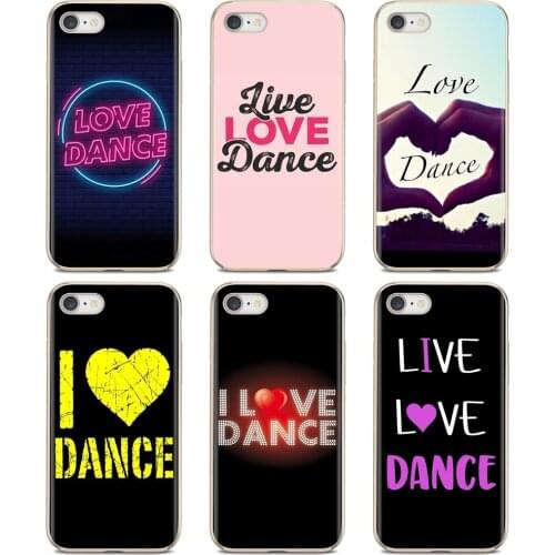 Fashionable Silicone Phone Case For Xiaomi Mi A1 A2 A3 5X 6X 8 9 9T 10 10T 11 Lite SE Pro I Love Dance