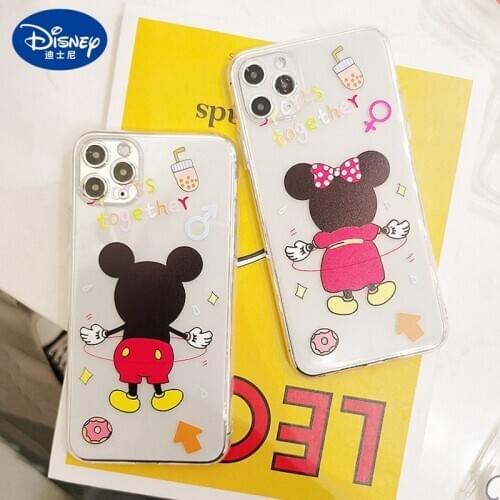 New Disney Simplicity Phone Cases for/ Iphone 11/ Xr/ Xs Max/11Promax/7/8/ Se 2020/7Plus/8Plus/Huawei P40/P30 Cartoon Phone Case