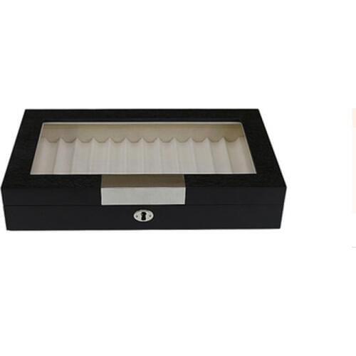 Deluxe Solid Wood Gel Pen Box Fountain Pen Case