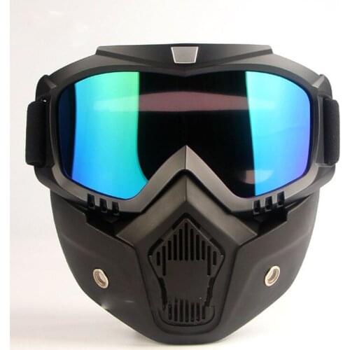 Removable Knight ma sk CS Field Bulletproof Breathable ma sk Goggles