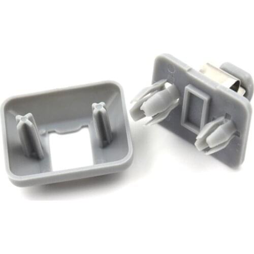 Grey Interior Sun Visor Clip Holder Hook For Audi A3 A4L A5 Q3Q5 TT High quality