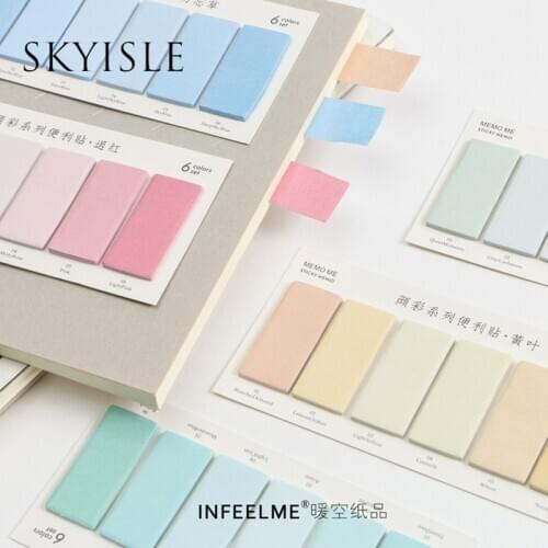 SKYISLE Creative Convenience Sticker N Times Post Yan Cai Hand Account Index Decoration Post Message Post Color Notes