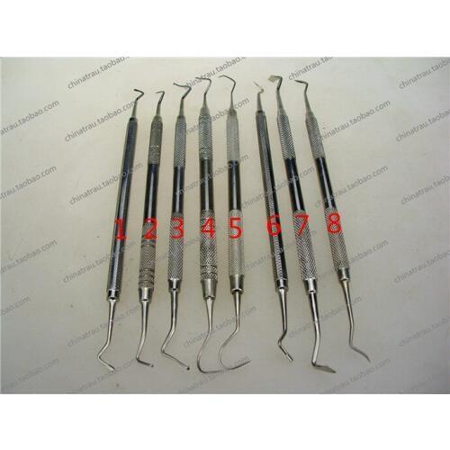 Dental instruments dental stainless steel probe oral examination apparatus