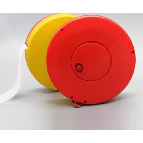 1pc extended warning line Pay attention to seat belts on the road Isolation belt and safety belt are 125 meters long Width 4cm