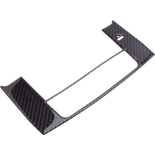 Carbon Fiber Black GPS Navigation Panel Trim Fit For Lexus IS250 IS300 IS350 2006 2007 2008 2009 2010 2011 2012 LHD