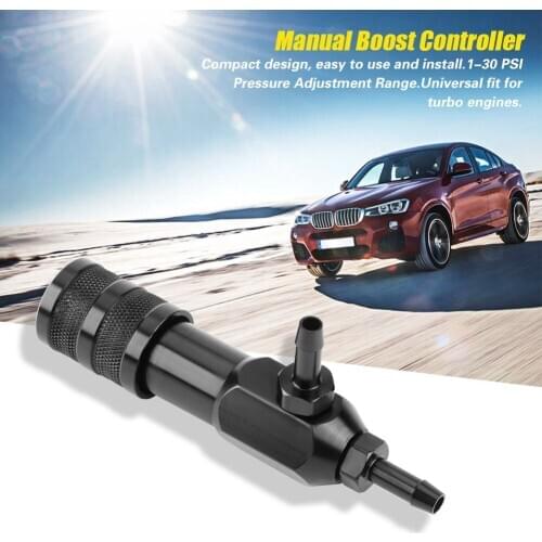 Universal 1-30 PSI Car Universal Adjustable Turbo Charger Closed Loop Manual Turbo Engine Boost Controller​ With Accessories
