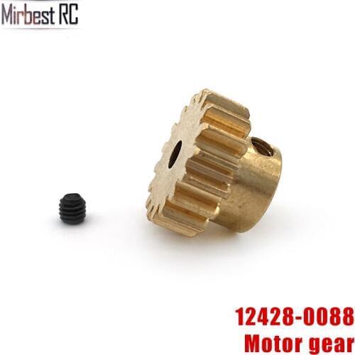 Wltoys 12428 12423 1/12 RC Car Spare Parts 17T Motor Gear 0088