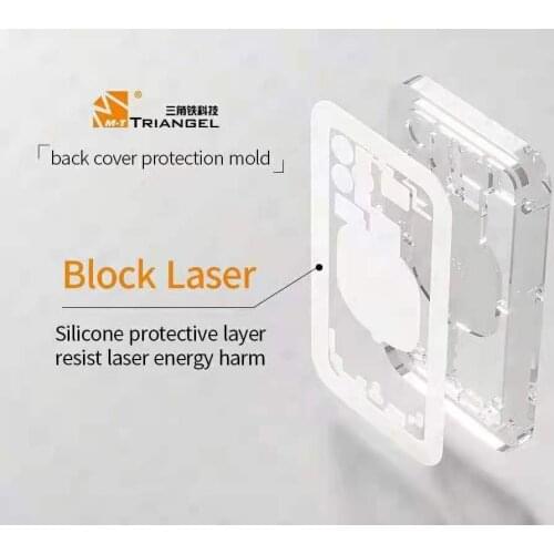 Laser Machine Back Cover Protecting Mold Protective Camera Lens And Housing For Iphone Back Glass Separating Repair