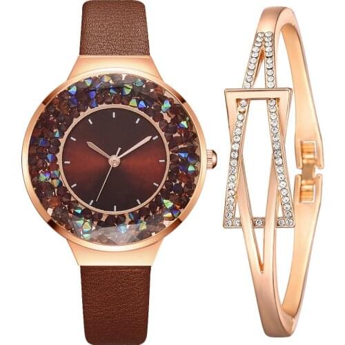 2021 Top Brand New Women Watches Fashion Square Ladies Quartz Watch Bracelet Set Dial Simple Rose Gold Mesh Luxury Women Watches